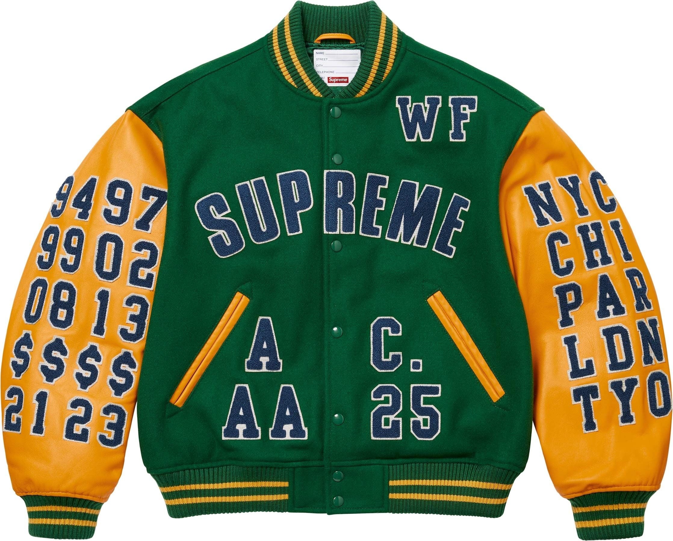 Praises Varsity Jacket view 16